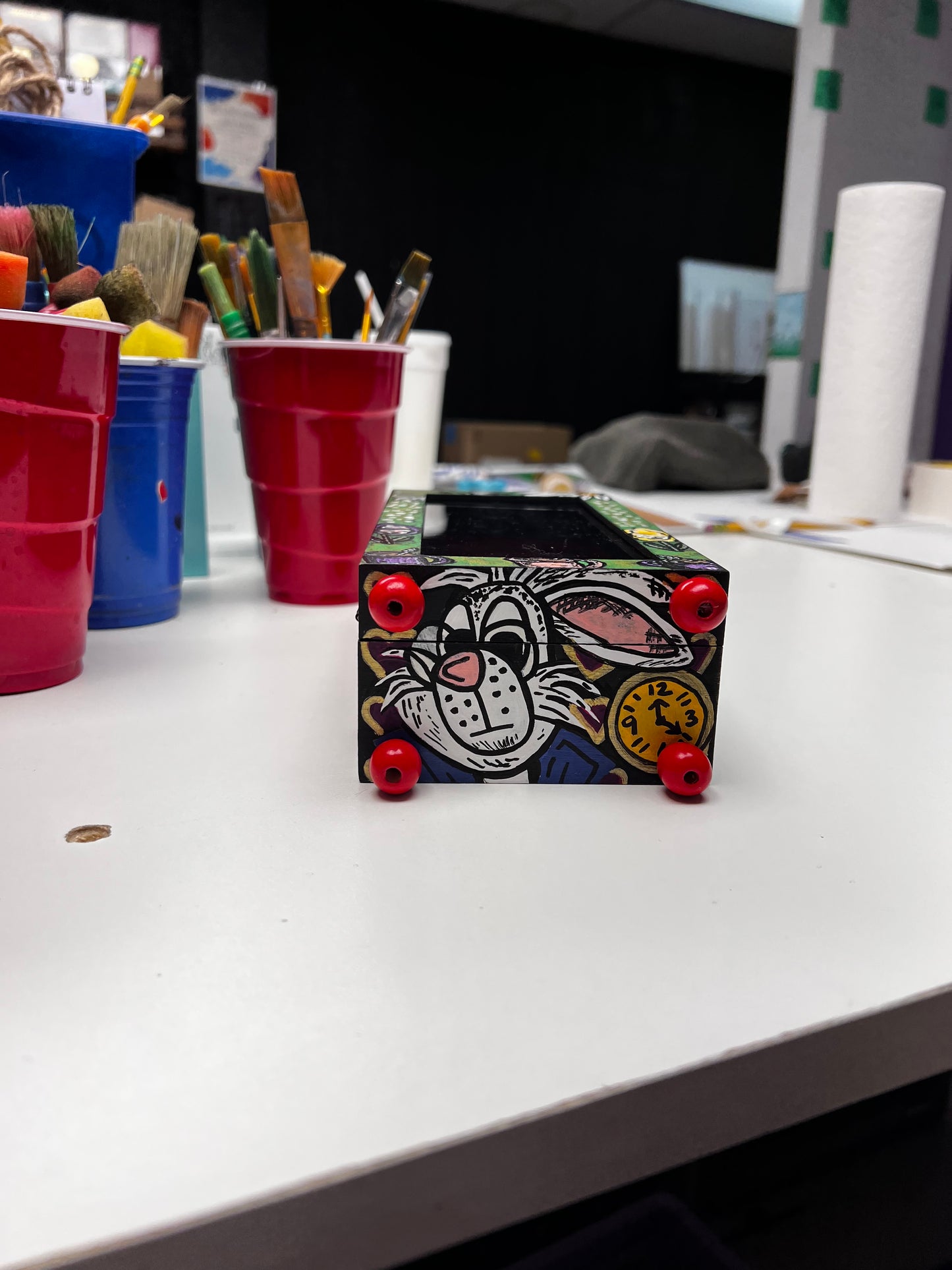 LWA-Queen of Hearts Mini Anxiety Bookcase