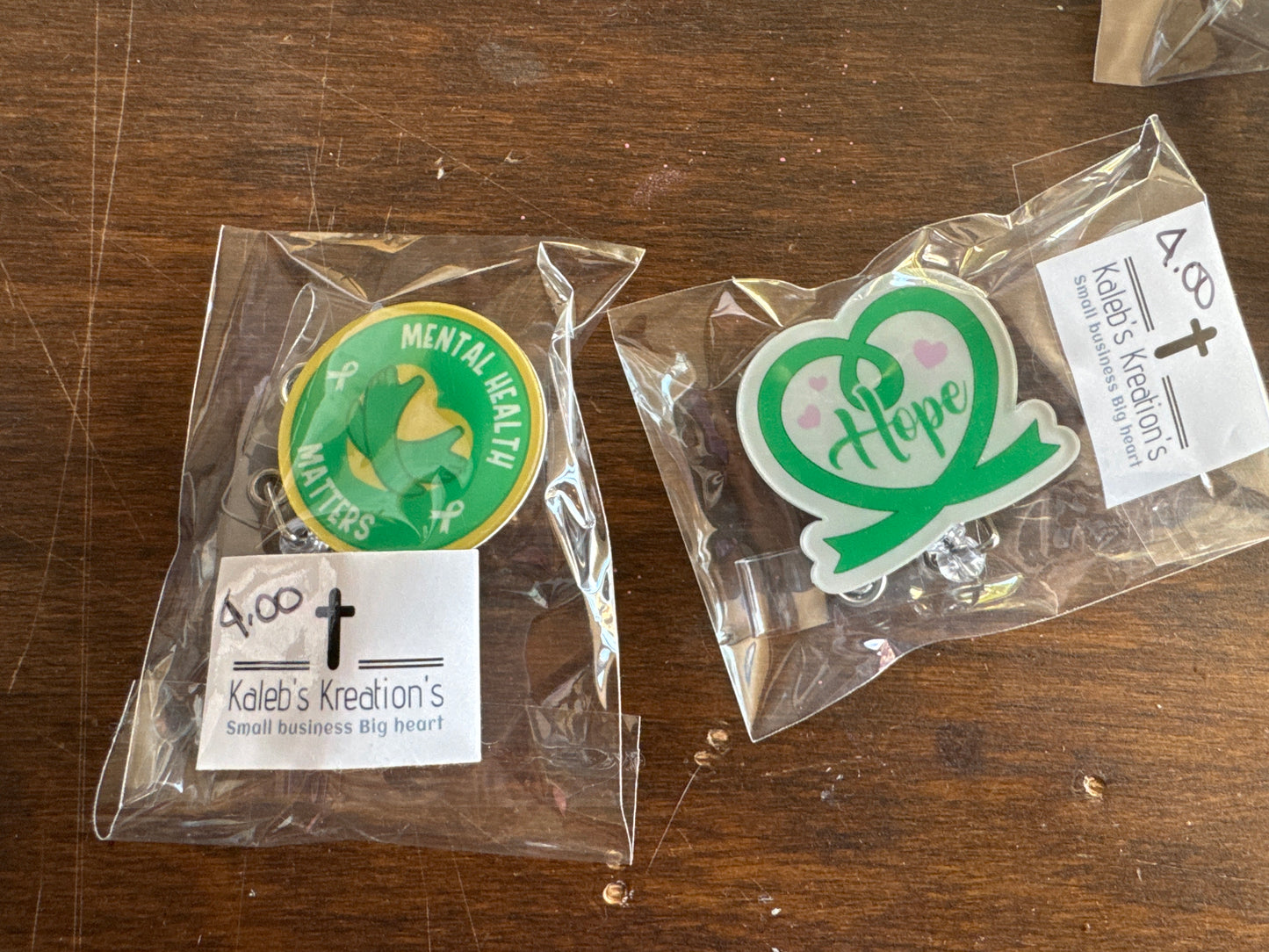 Kaleb's Kreations- ID Badge Holders