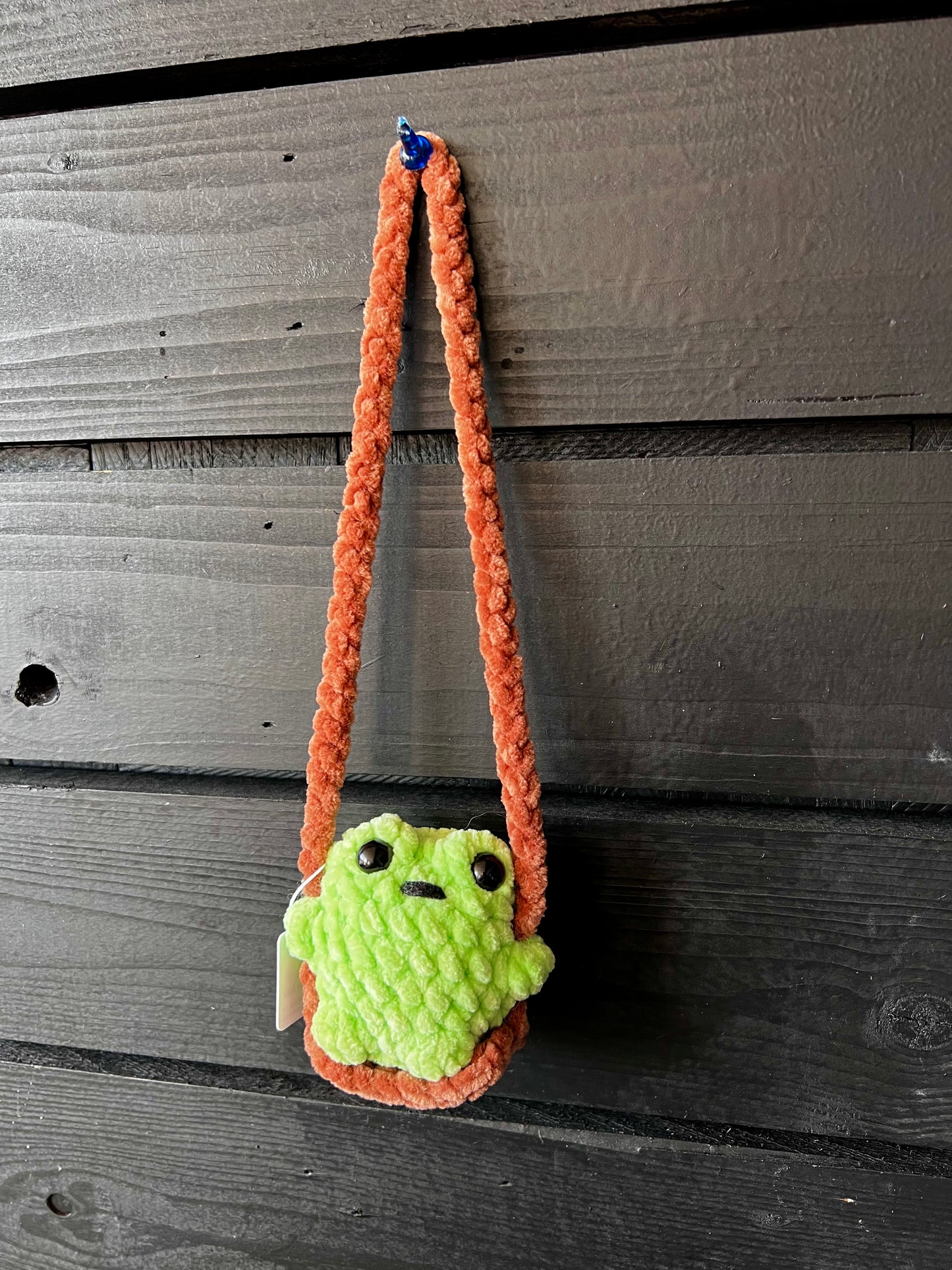 CBA Swinging Crochet Frog