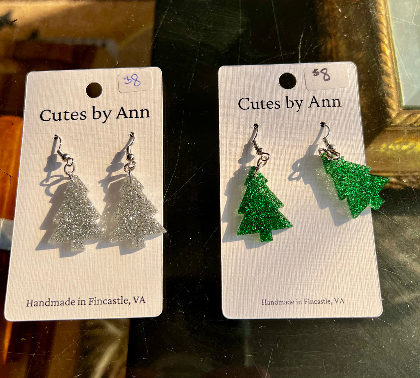 CBA Dangle Tree Earrings