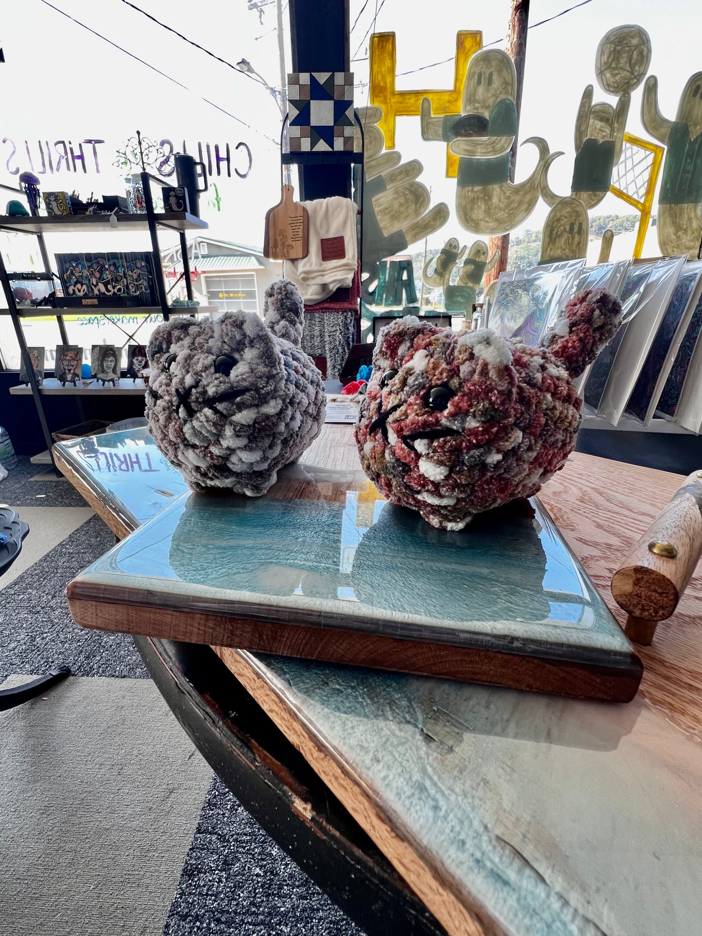 CBA Plush Crochet Cat