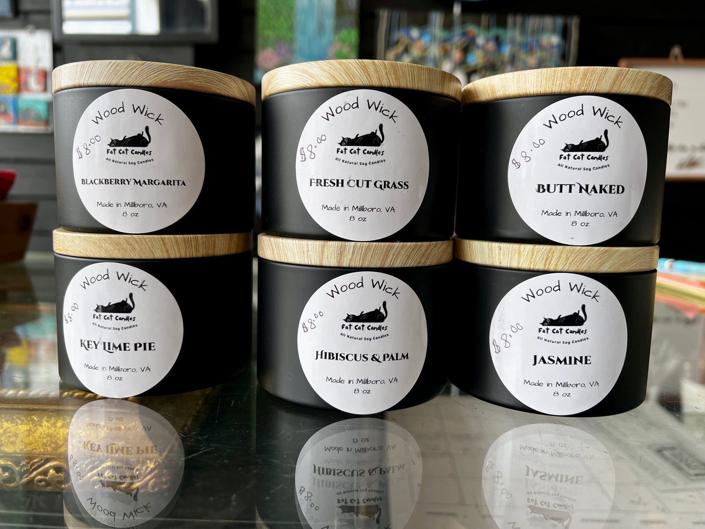 Fat Cat Candles Wood Wick