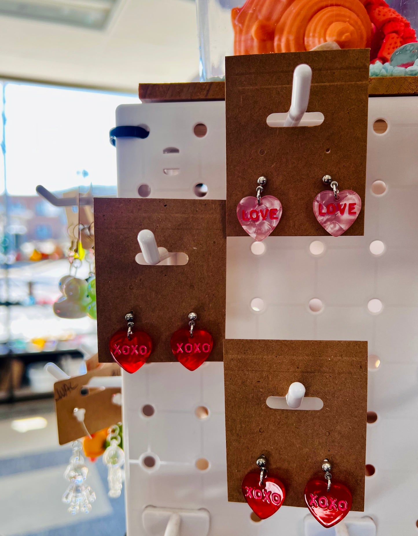 LWA - Conversation Heart Earrings