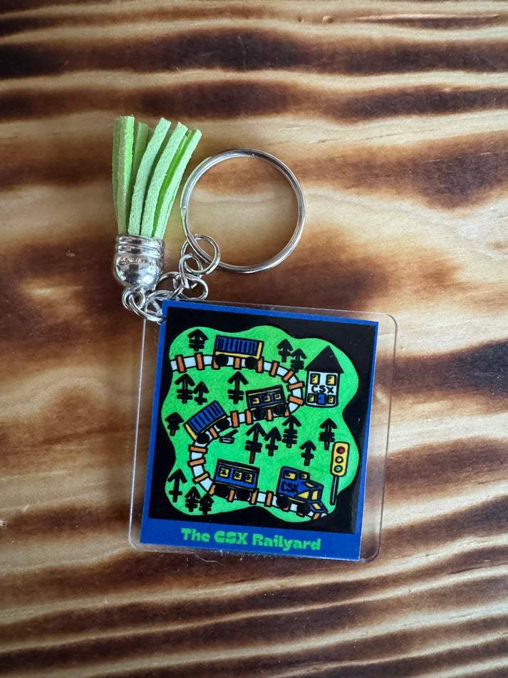 LWA-Alleghany Highlands Acrylic Keychains