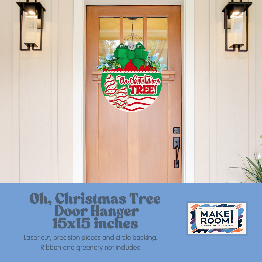 Winter + Christmas Doorhanger Class