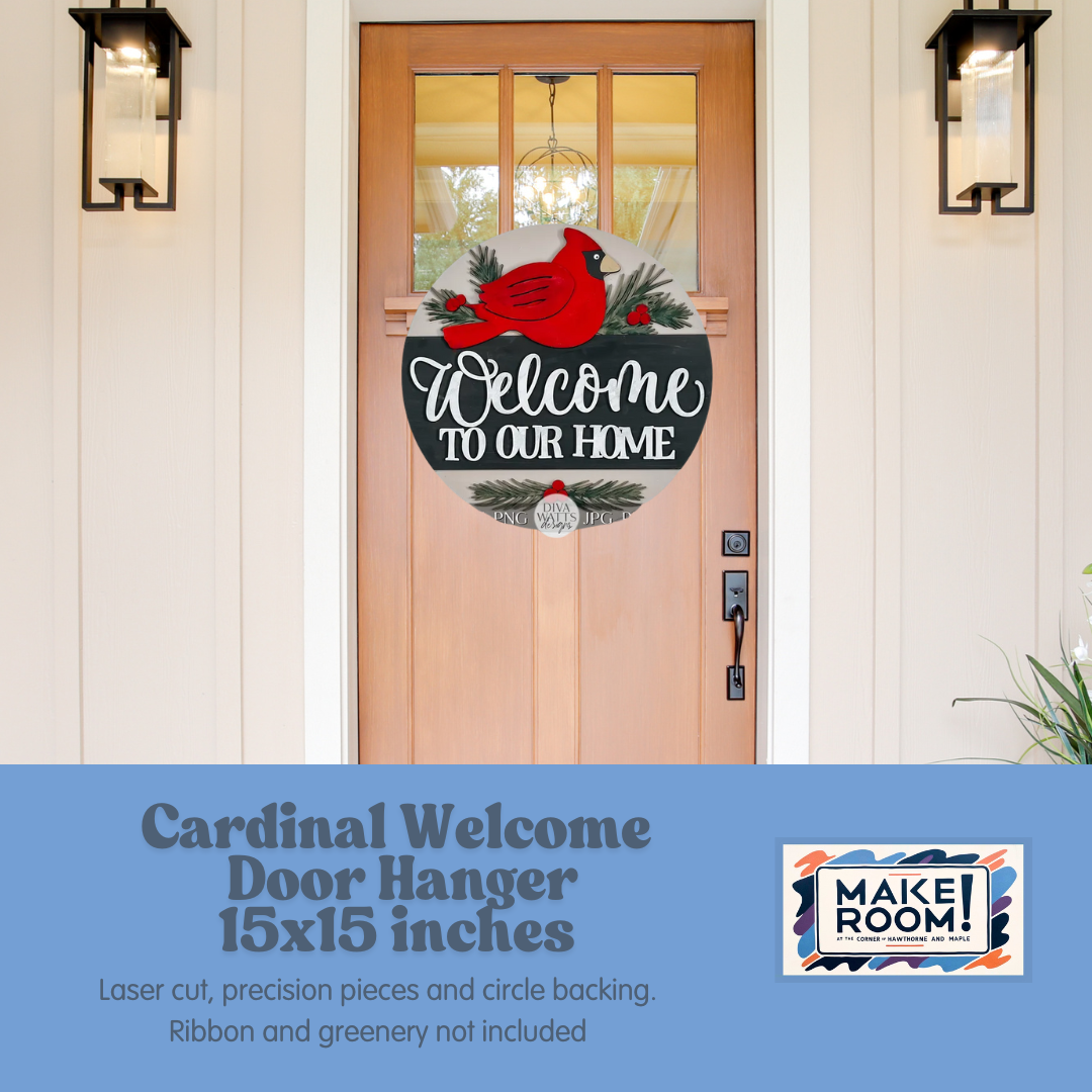 Winter + Christmas Doorhanger Class