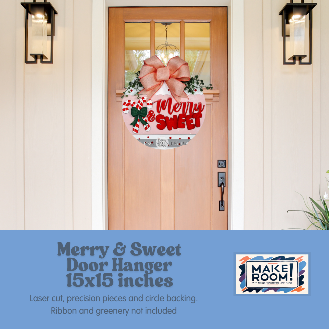 Winter + Christmas Doorhanger Class