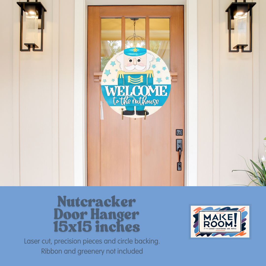 Winter + Christmas Doorhanger Class