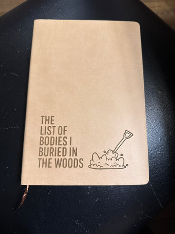 LDC-Leather, Engraved Journals