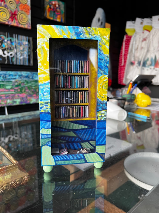 LWA-Starry Night Mini Anxiety Bookcase