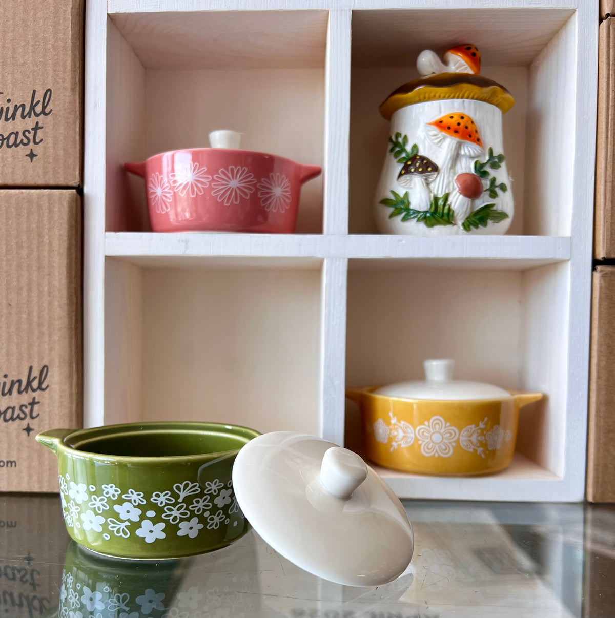 Twinkltoast Vintage Trinket Dishes and Ornaments