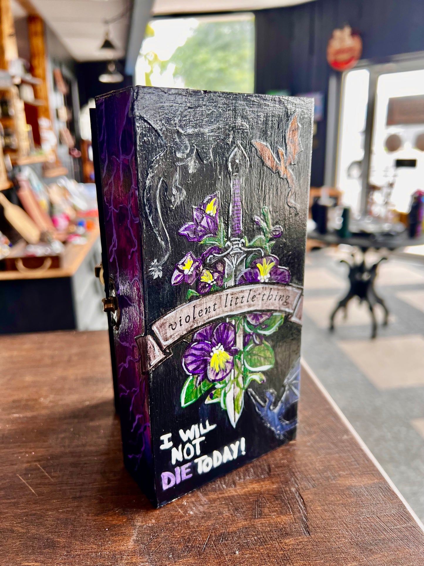 Mini “Anxiety” Bookcase