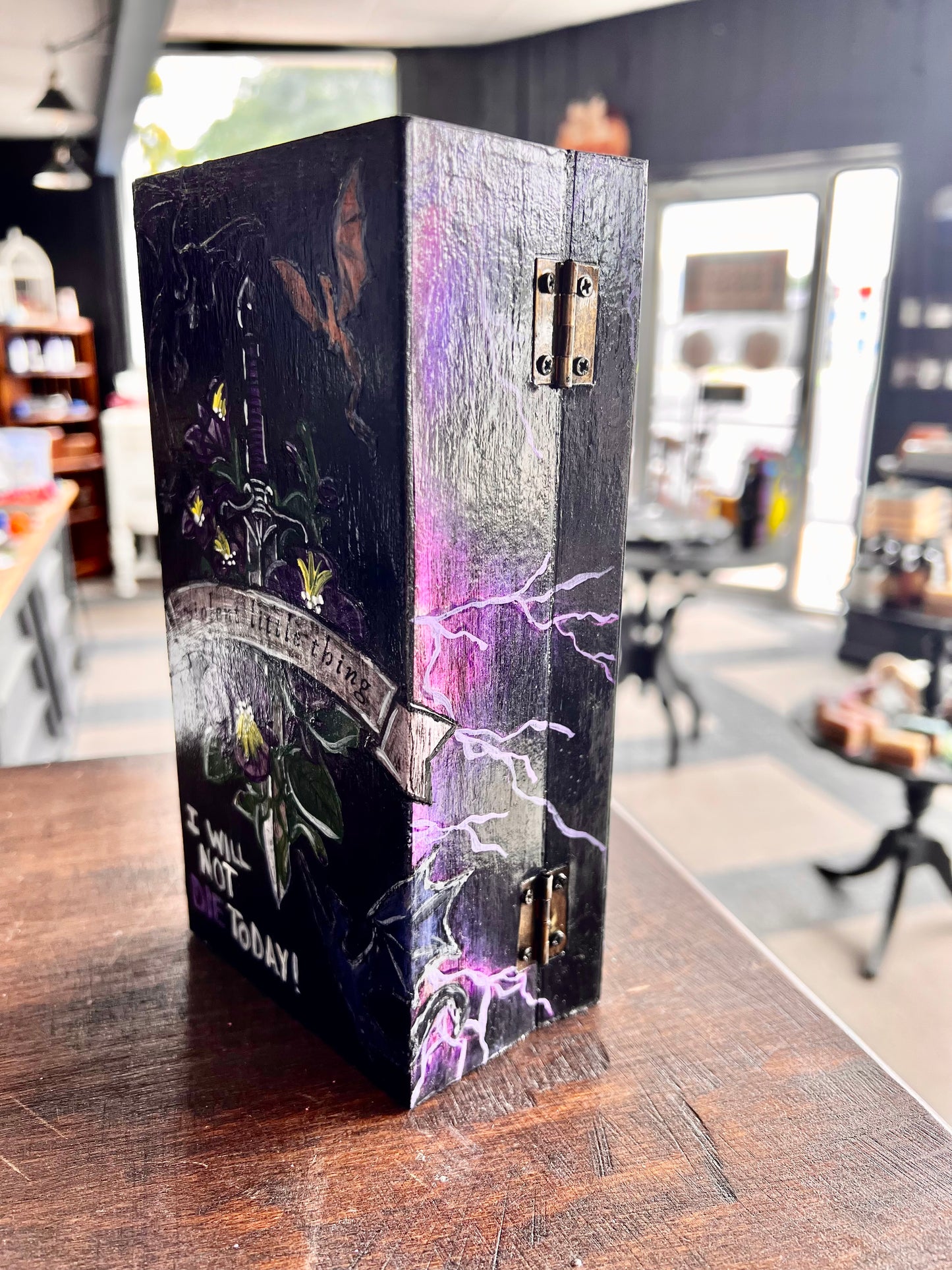 Mini “Anxiety” Bookcase