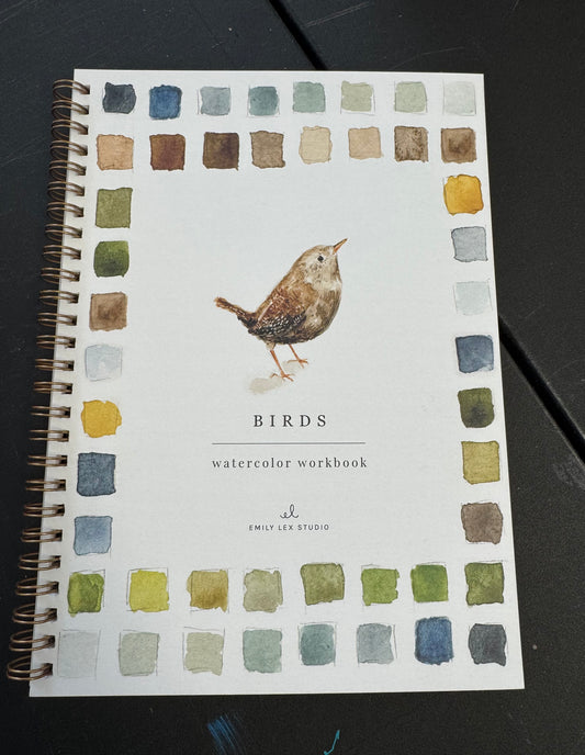 Emily Lex Studio Watercolor Workbook - Birds