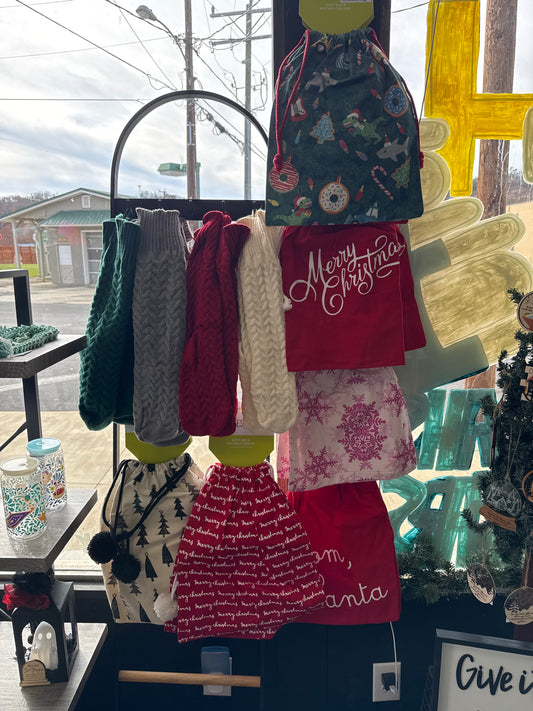 Small Canvas Gift Sacs