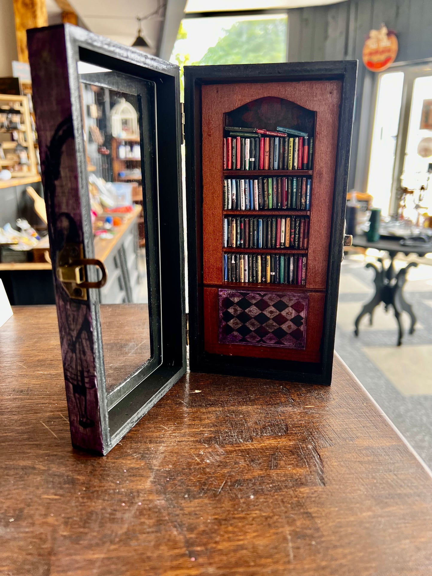 Mini “Anxiety” Bookcase