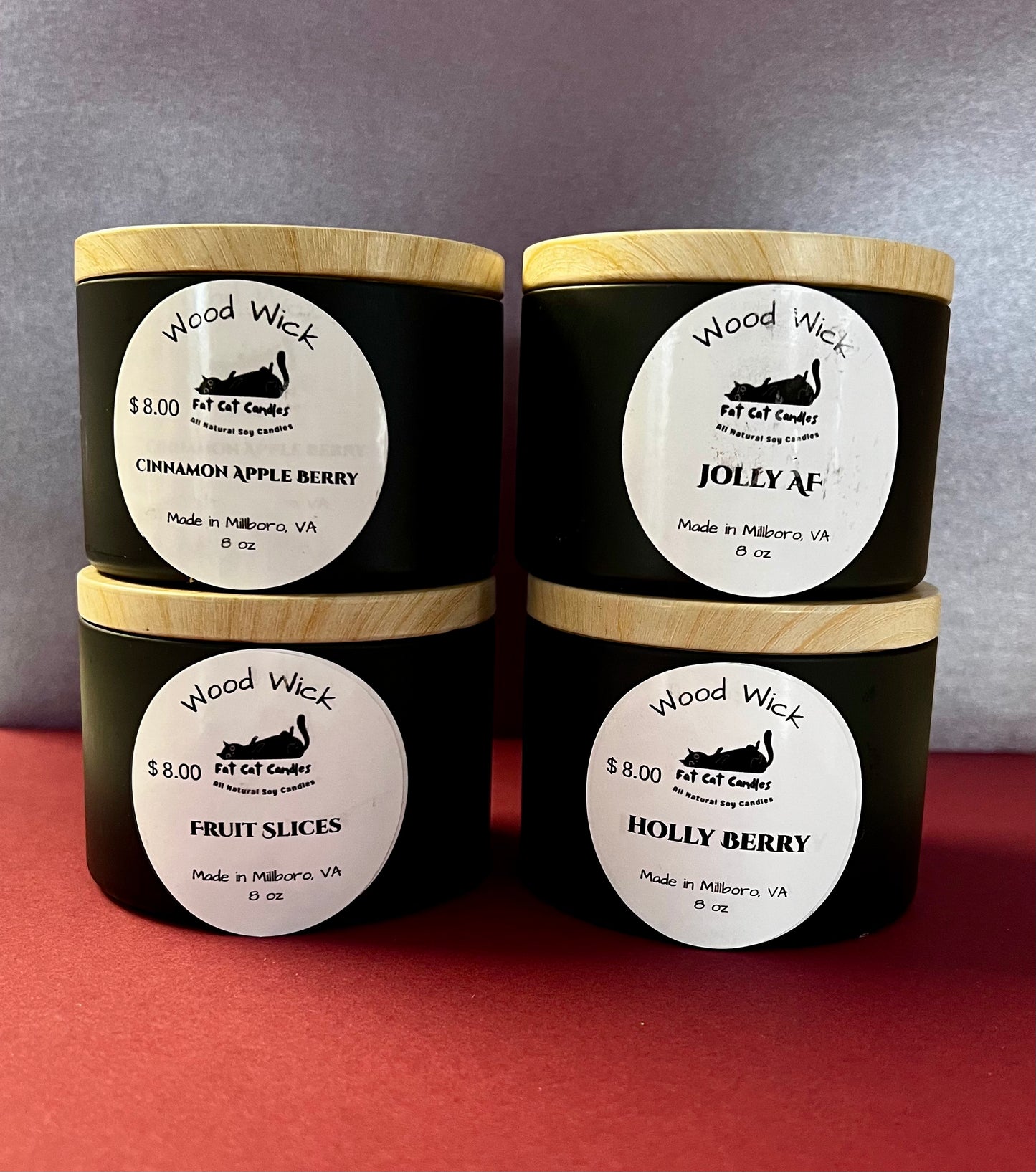 Fat Cat Candles Wood Wick