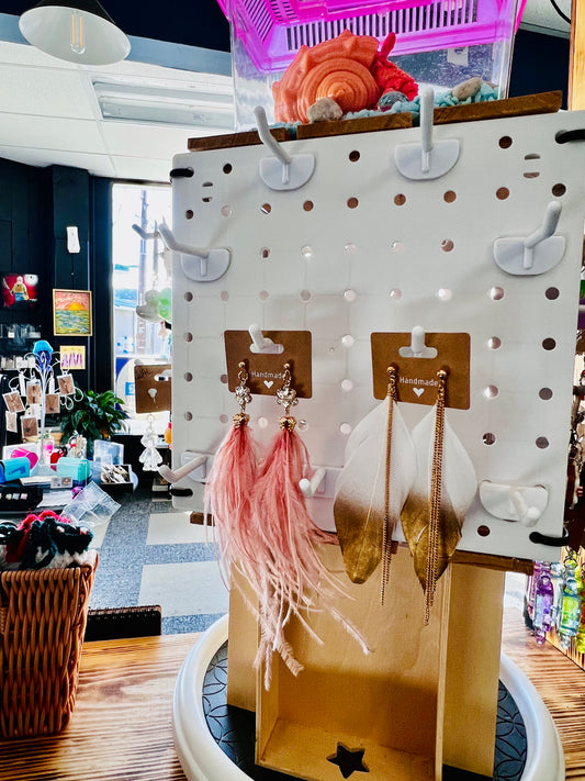 LWA - Fancy Feather Earrings