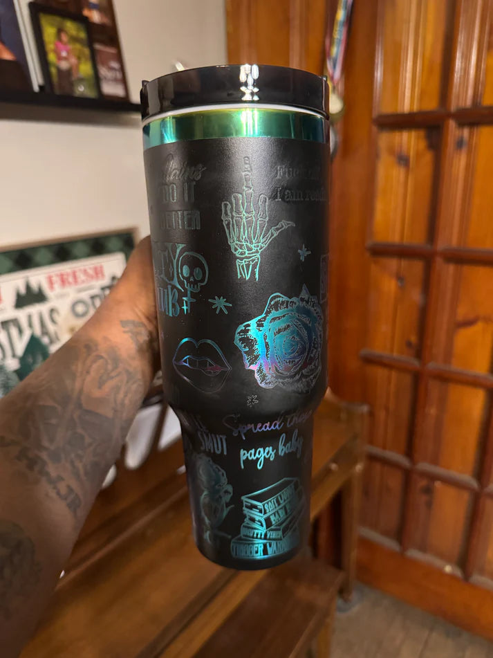 LDC-Smutty Bookclub Tumbler