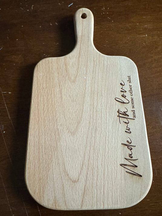 LDC- Made with Love Cutting Board
