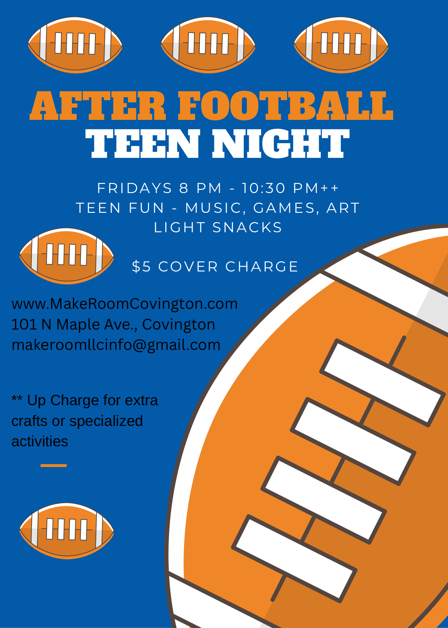 After Football Teen Night