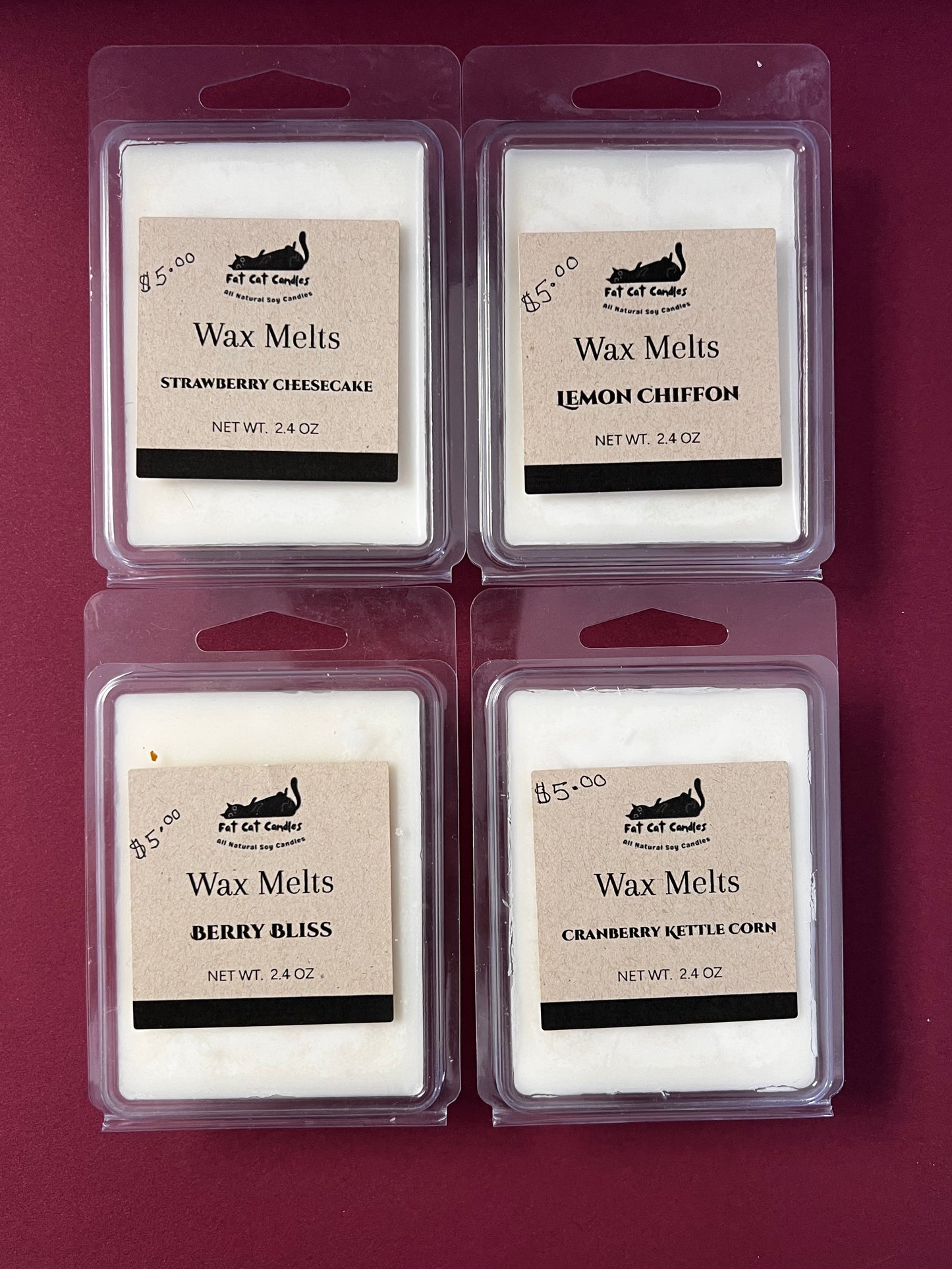 “NEW” Fat Cat Candles - Wax Melts
