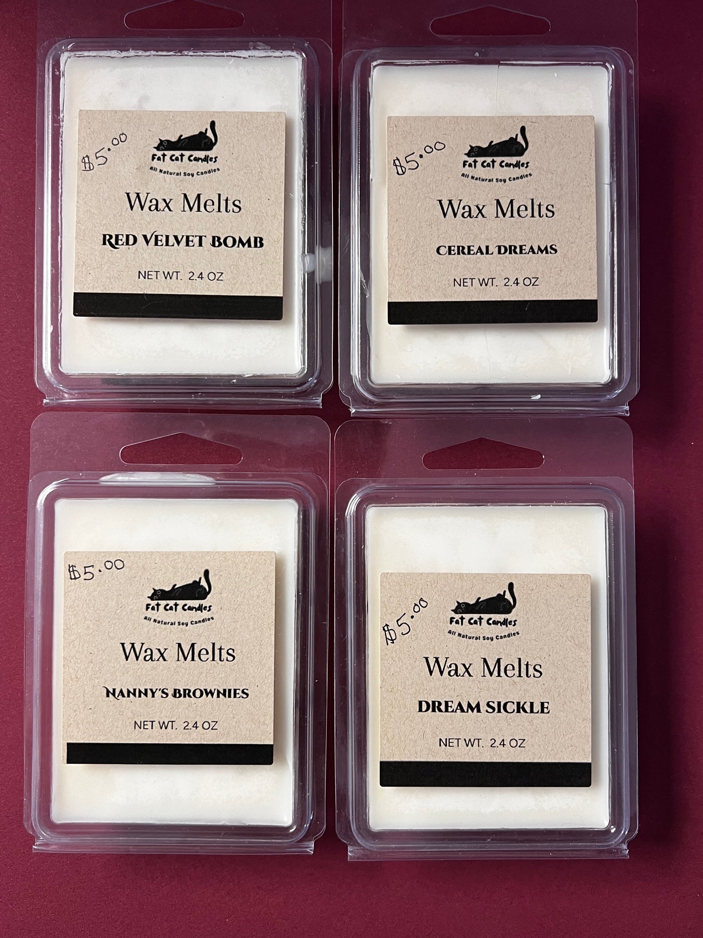 “NEW” Fat Cat Candles - Wax Melts