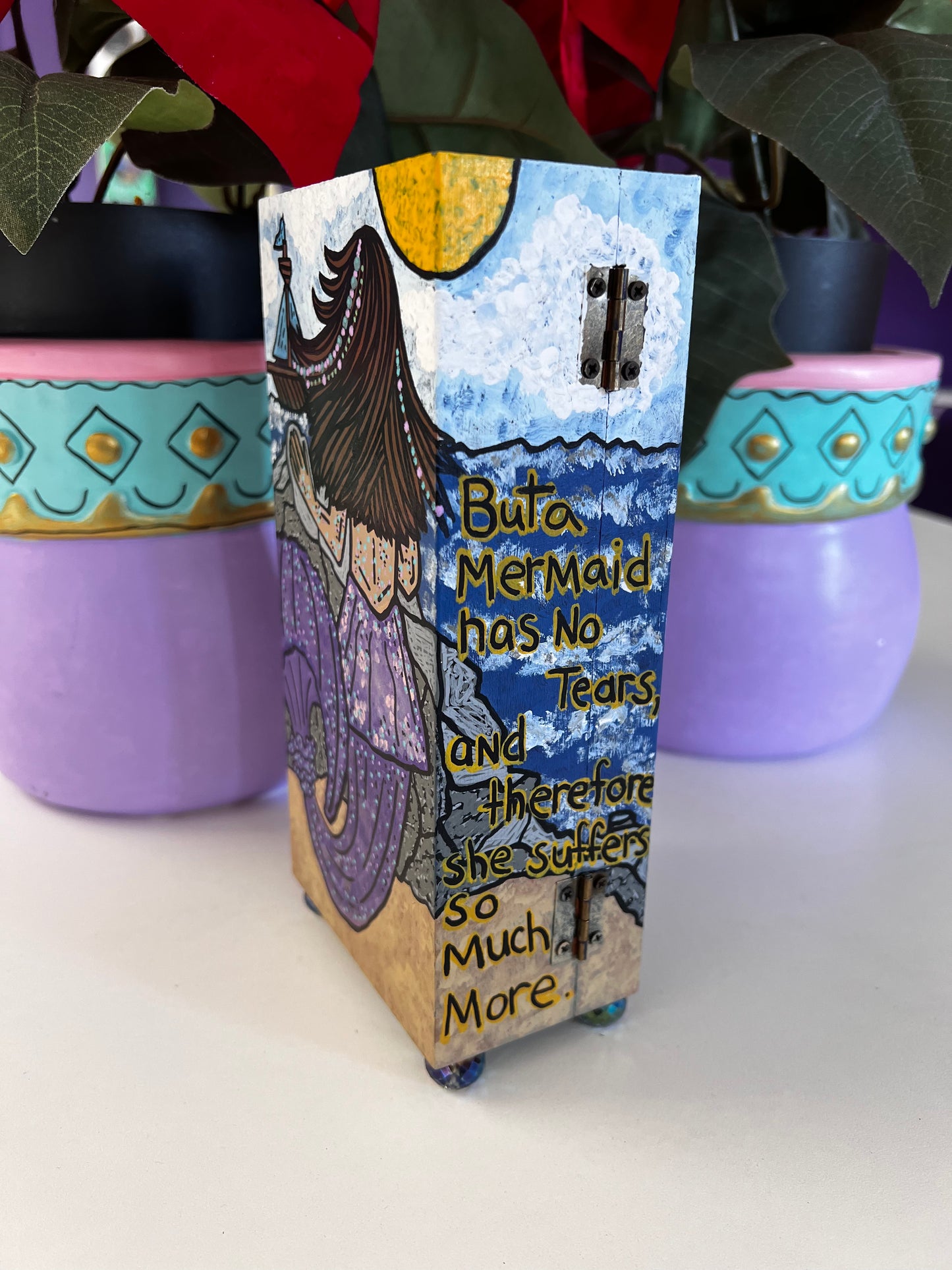 LWA-Mermaid Mini Anxiety Bookcase