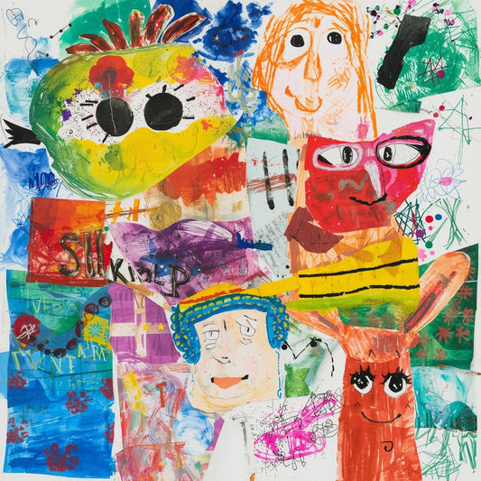 Fridge Art Keepsake Collage